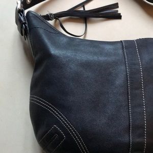 Black Coach over the shoulder bag